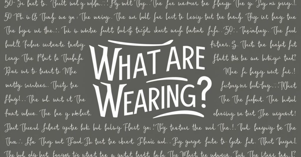 50+ Flirty Response To “What Are You Wearing”