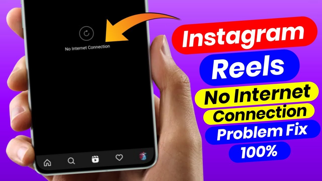 No Internet Connection Instagram Blocked: Ways of Fix